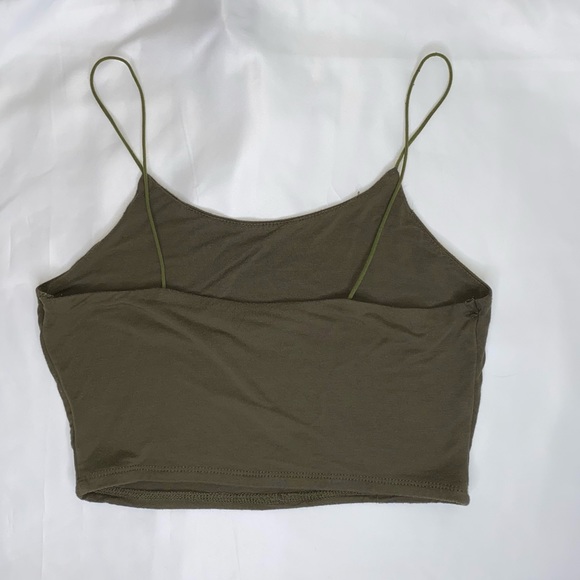 SPAGHETTI STRAP CROP TOP - Picture 6 of 6